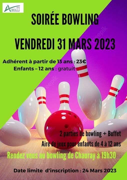 Affiche bowling 24
