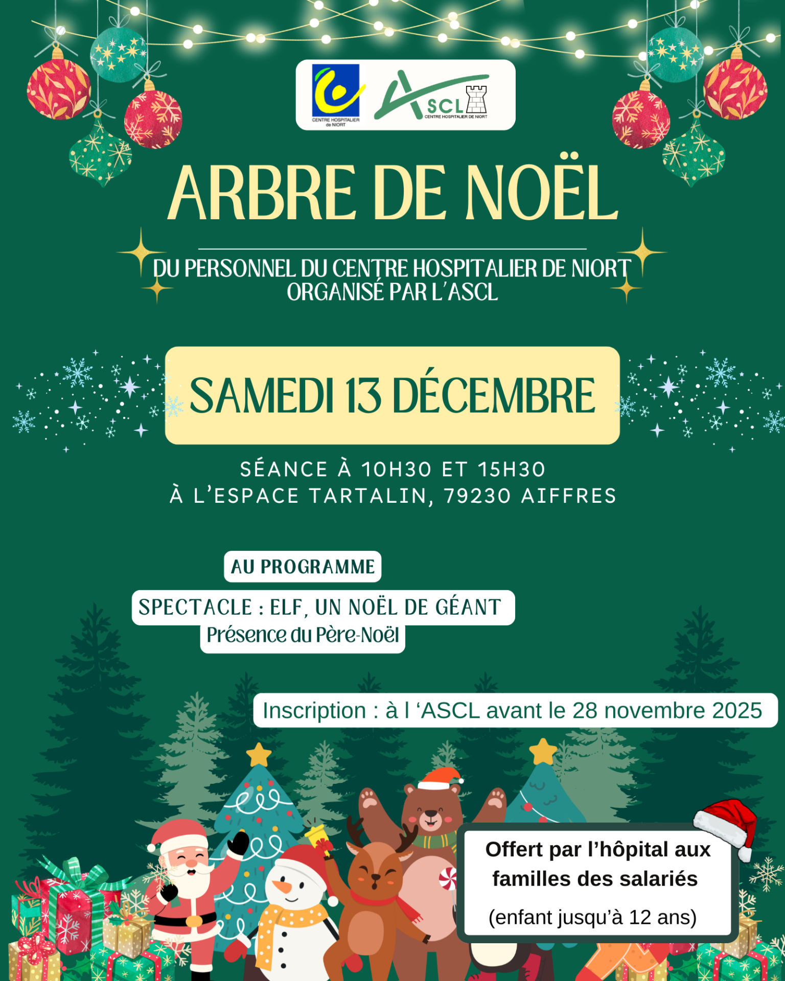 Affiche noel 2025