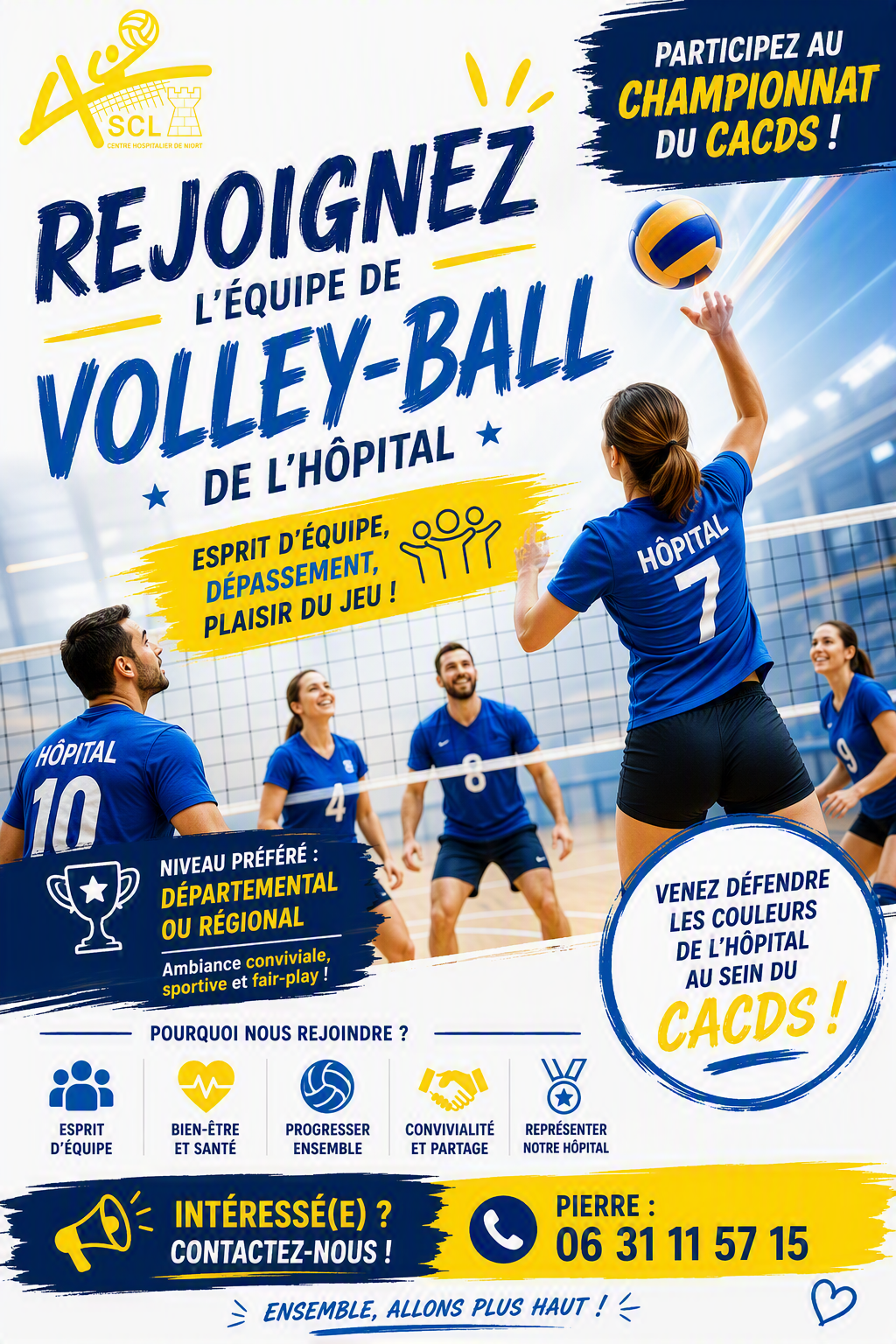 Affiche recrutement ascl 2026